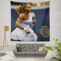 Serena Williams Wimbledon Player Tapestry