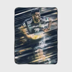 Sergio Aguero Classic Argentina Sports Player Fleece Blanket 1