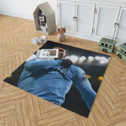 Sergio Aguero Extraordinary Football Player Rug 1