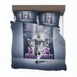 Sergio Aguero FA Cup Football Player Bedding Set 1