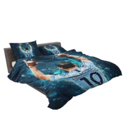 Sergio Aguero Focused Football Player Bedding Set 2