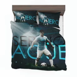 Sergio Aguero Manchester City Club Bedding Set 1