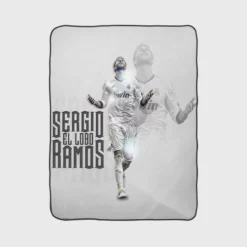 Sergio Ramos Copa Eva Duarte Footballer Fleece Blanket 1