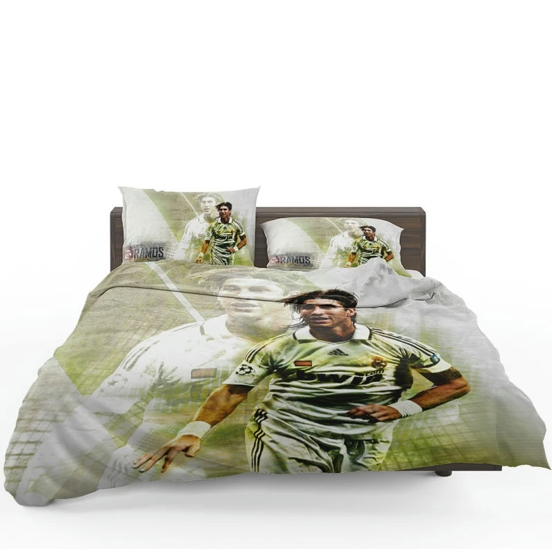 Sergio Ramos Copa de la Liga Soccer Player Bedding Set