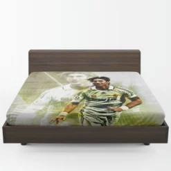 Sergio Ramos Copa de la Liga Soccer Player Fitted Sheet 1