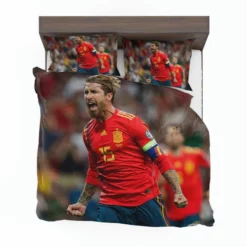 Sergio Ramos Motivational Football Player Bedding Set 1