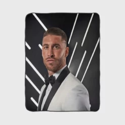 Sergio Ramos Outstanding Sports Player Fleece Blanket 1