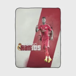 Sergio Ramos Popular Footballer Fleece Blanket 1