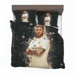 Sergio Ramos Powerful Soccer Player Bedding Set 1