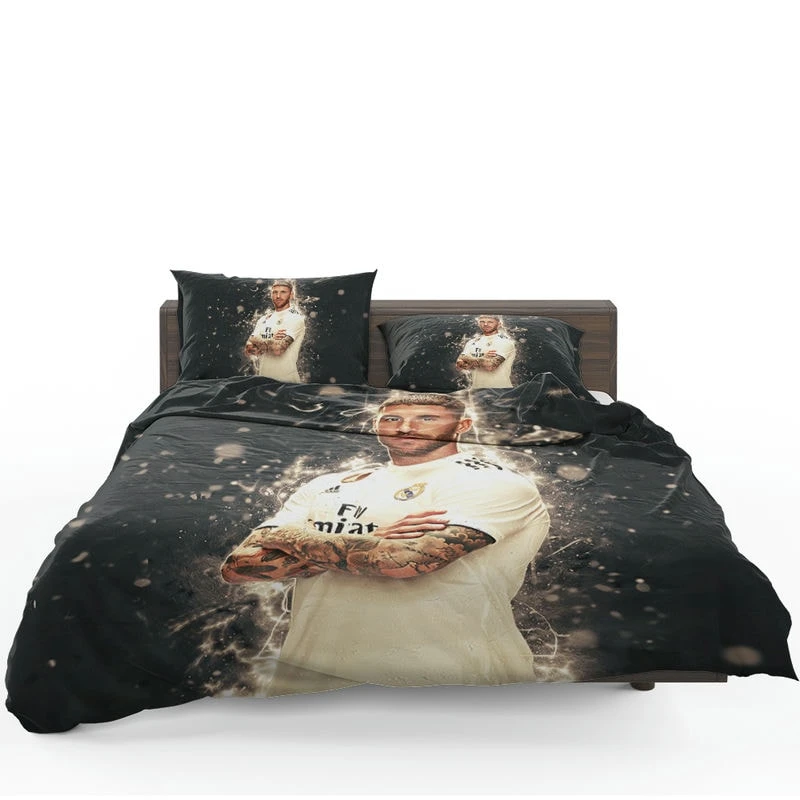 Sergio Ramos Powerful Soccer Player Bedding Set