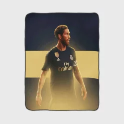 Sergio Ramos Sports Player Fleece Blanket 1