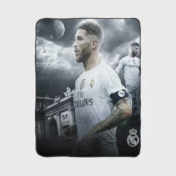 Sergio Ramos Supercopa de Espana Player Fleece Blanket 1