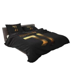 Serie A Football Club Juve Logo Bedding Set 2