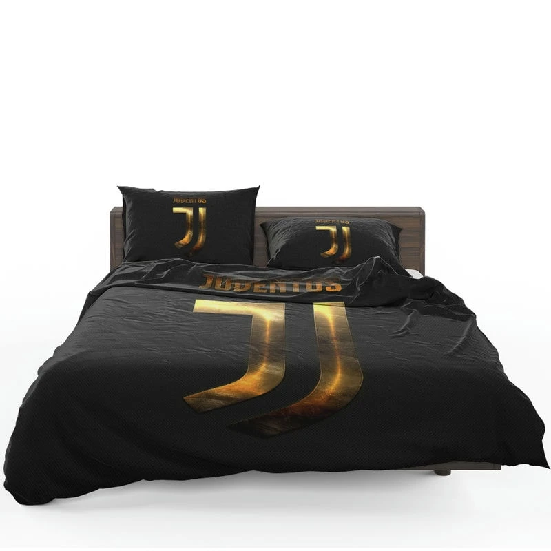 Serie A Football Club Juve Logo Bedding Set