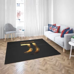 Serie A Football Club Juve Logo Rug 2