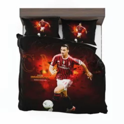 Serie A Football Player Zlatan Ibrahimovic Bedding Set 1