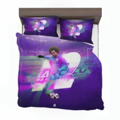 Sharp Brazil Football Player Marcelo Vieira Bedding Set 1