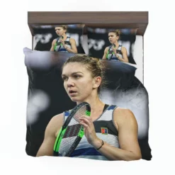 Simona Halep Australian Open Tennis Player Bedding Set 1