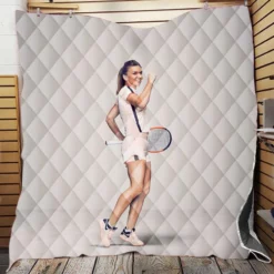 Simona Halep Humble Tennis Quilt Blanket