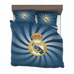 Soccer Ball Real Madrid Logo Bedding Set 1