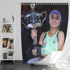 Sofia Kenin American Tennis Player Shower Curtain