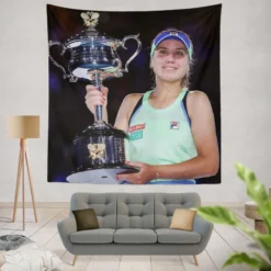 Sofia Kenin American Tennis Player Tapestry