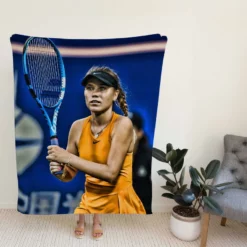 Sofia Kenin Popular Tennis Player Fleece Blanket
