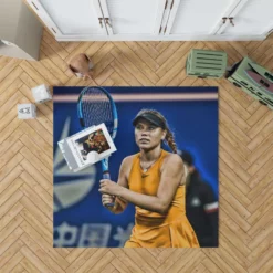 Sofia Kenin Popular Tennis Player Rug