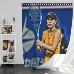 Sofia Kenin Popular Tennis Player Shower Curtain