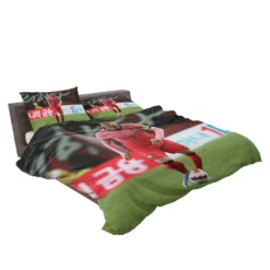 Son Heung Min Korean Fotballer Bedding Set 2