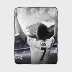 Son Heung Min Popular Football Player Fleece Blanket 1