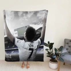 Son Heung Min Popular Football Player Fleece Blanket