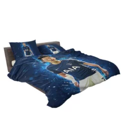 Son Heung Min Tottenham Football Player Bedding Set 2