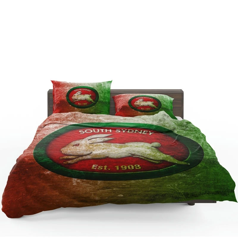 South Sydney Rabbitohs Logo Bedding Set