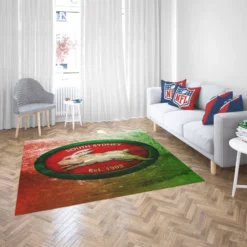 South Sydney Rabbitohs Logo Rug 2