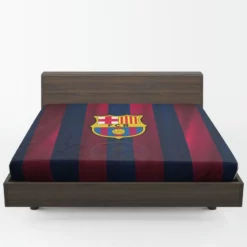 Spanish Football Club FC Barcelona Fitted Sheet 1