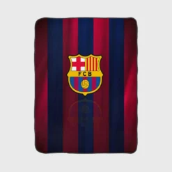 Spanish Football Club FC Barcelona Fleece Blanket 1