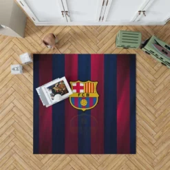 Spanish Football Club FC Barcelona Rug