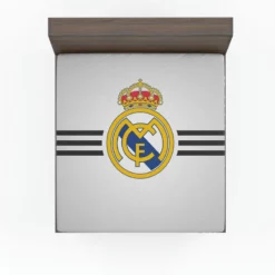 Spanish Football Club Real Madrid Fitted Sheet