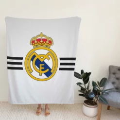 Spanish Football Club Real Madrid Fleece Blanket