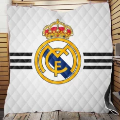 Spanish Football Club Real Madrid Quilt Blanket