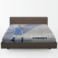 Spanish Football Player Fernando Torres Fitted Sheet 1