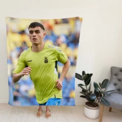 Spanish Professional Football Player Pedri Fleece Blanket