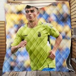 Spanish Professional Football Player Pedri Quilt Blanket