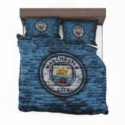 Spirited Football Club Manchester City Logo Bedding Set 1