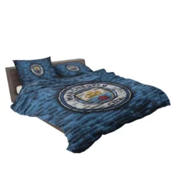 Spirited Football Club Manchester City Logo Bedding Set 2