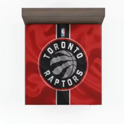 Spirited NBA Basketball Toronto Raptors Logo Fitted Sheet