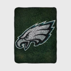 Spirited NFL Football Player Philadelphia Eagles Fleece Blanket 1