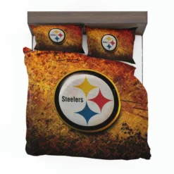 Spirited NFL Team Pittsburgh Steelers Bedding Set 1