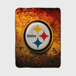 Spirited NFL Team Pittsburgh Steelers Fleece Blanket 1